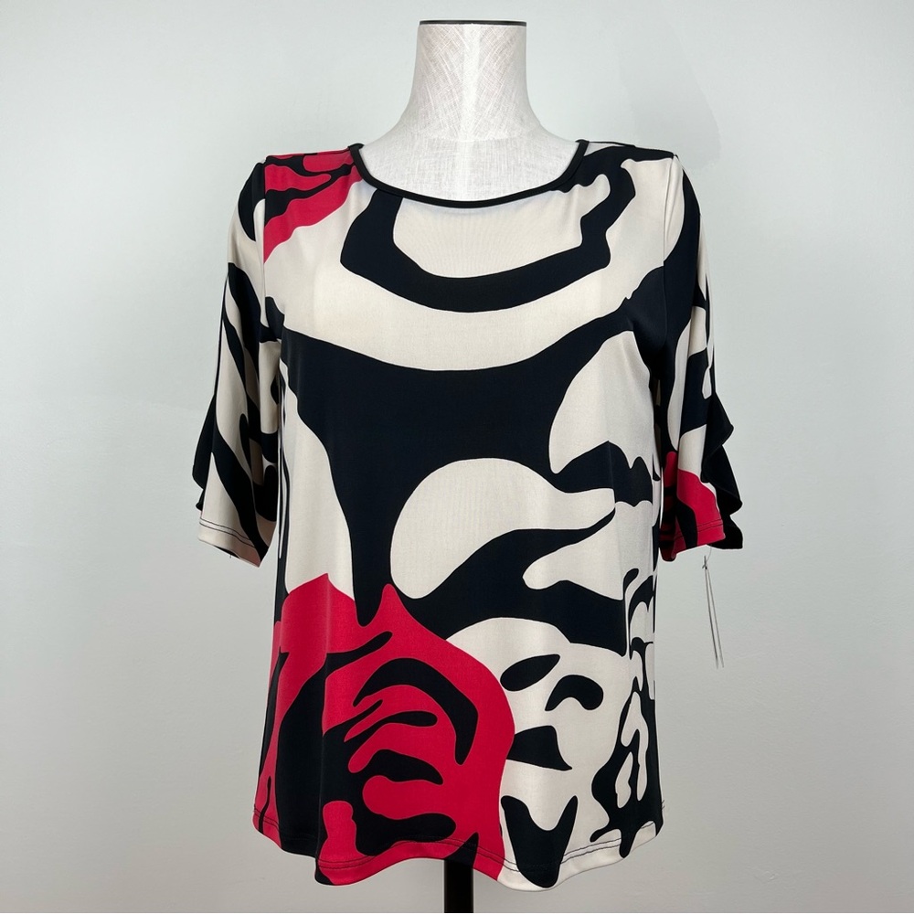 Clara Sun Woo 3/4 Sleeve Top